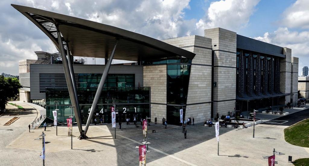 Выставочный комплекс "Ганей Тааруха" в Тель-Авиве, который примет конкурс