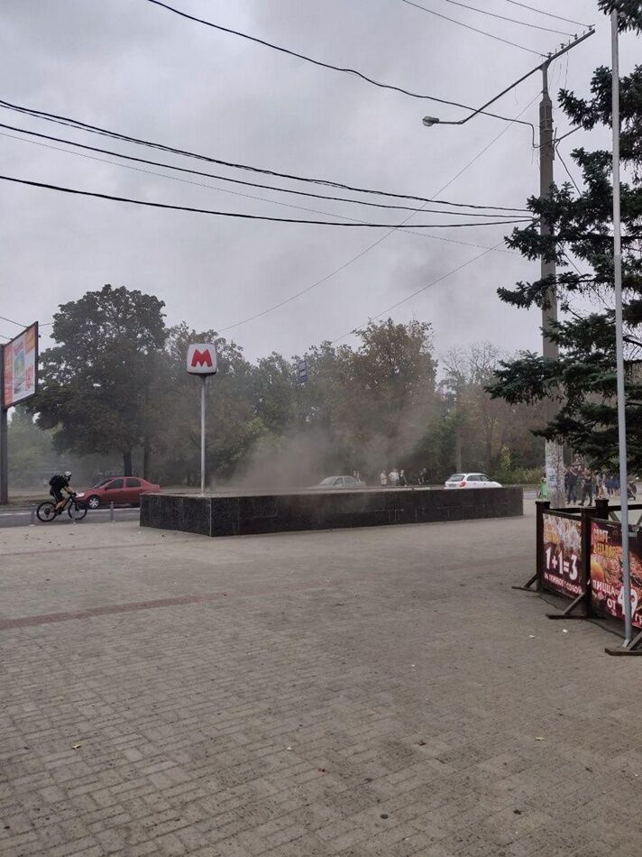 У метро Харкова спалахнула пожежа: фото і відео