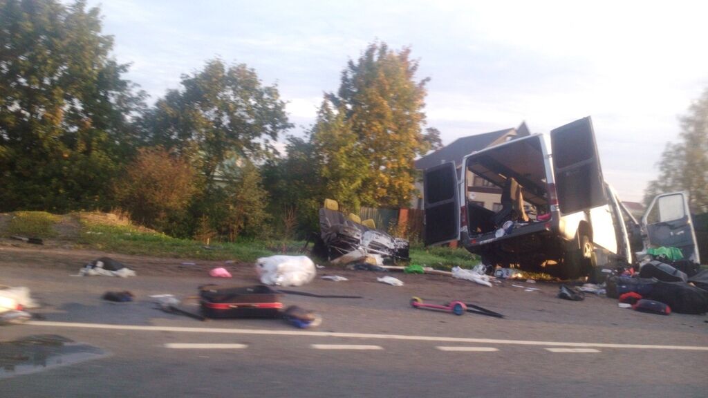 У Росії розбився автобус з українцями: багато загиблих. Фото з місця трагедії