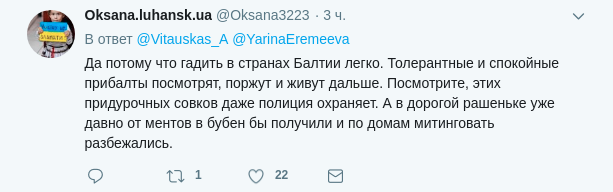 '' Гадити в Балтії легко '': в мережі посміялися над "русскім міром" в Ризі