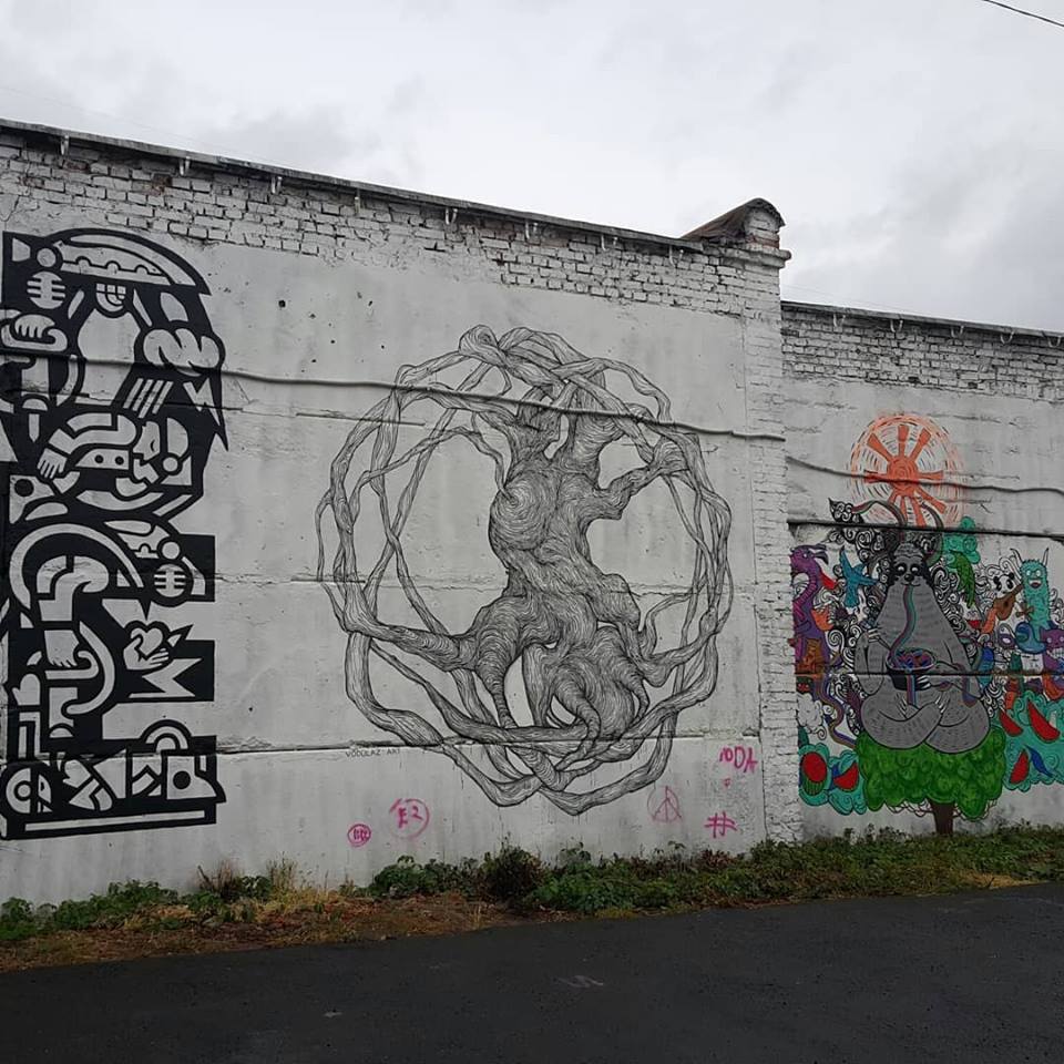 "Крутота!" У мережі у захваті від красивого графіті в Харкові