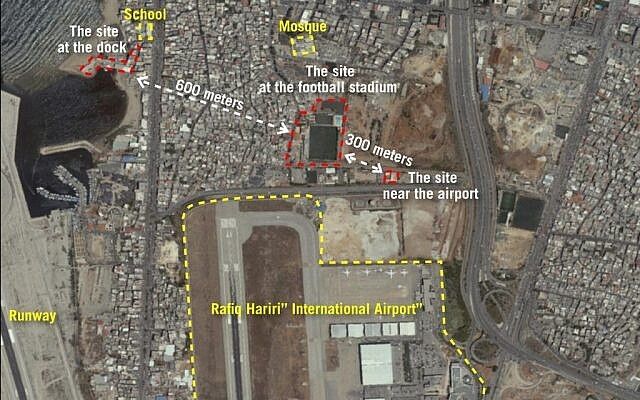 Крушение Ил-20: Израиль показал ракетные заводы террористов. Карта
