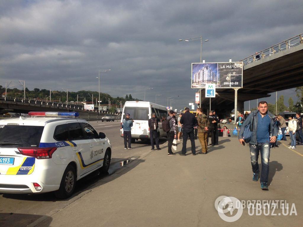 Нападение в маршрутке Киева: все подробности и фото