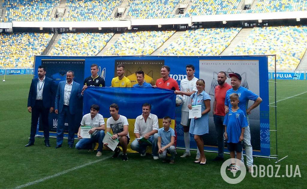 В новой форме сборной Украины по футболу нашли особенность - фотофакт