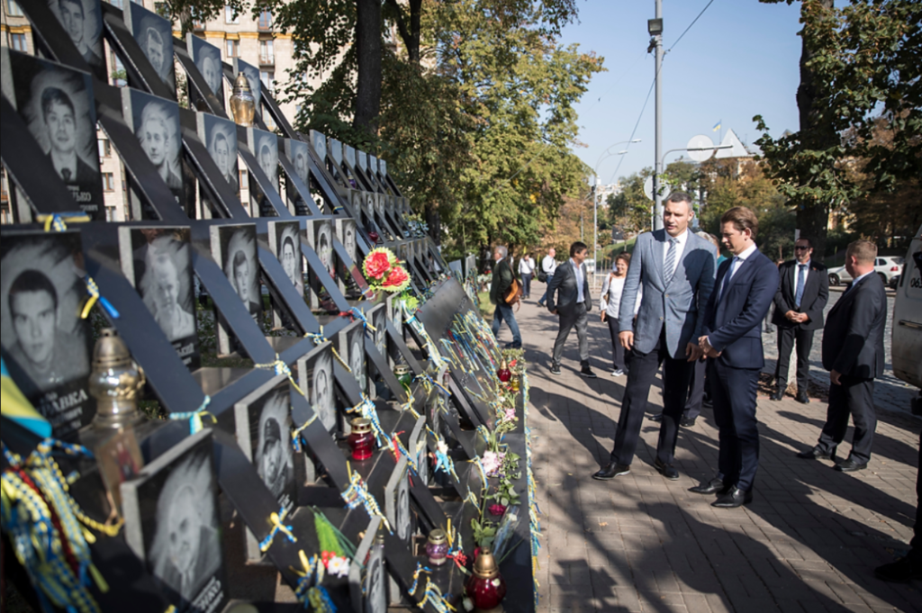 Кличко обговорив з канцлером Австрії тиск на РФ для звільнення українських політв’язнів