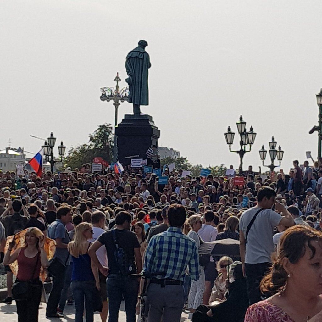 "Путін - злодій": в Москві збунтувалися проти Кремля