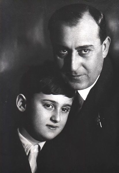 Бек-Назаров із сином Кирилом