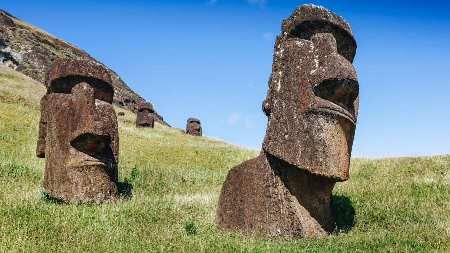 Статуи на Острове Пасхи