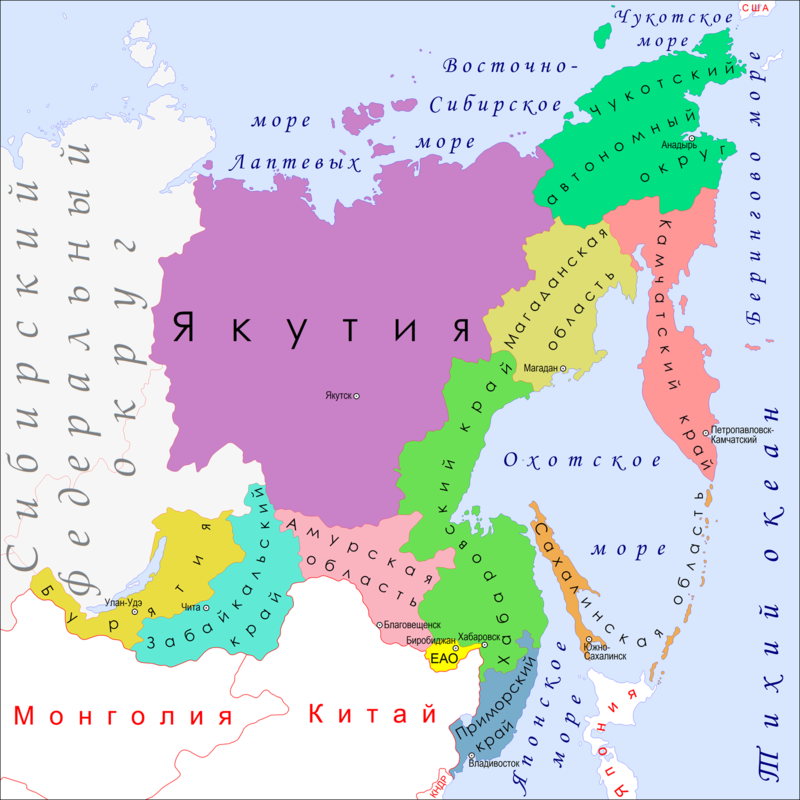 Дальневосточный федеральный округ РФ