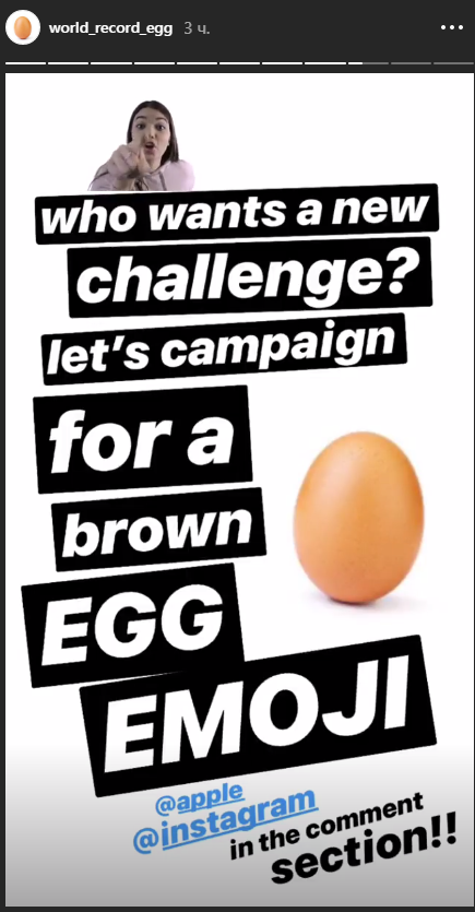 Фото-рекордсмен курячого яйця в Instagram: розкрито секрет