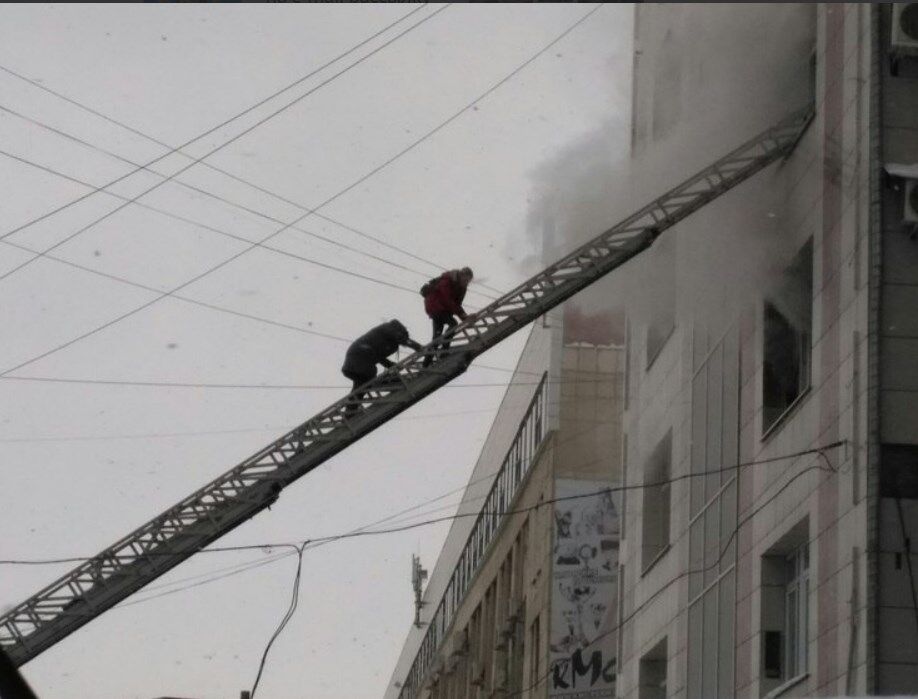 Пожар в Перми