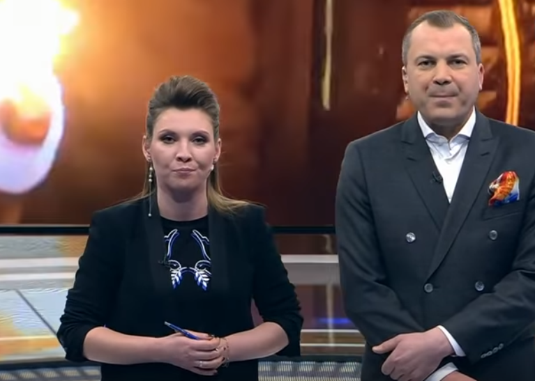 Ольга Скабеева и Евгений Попов