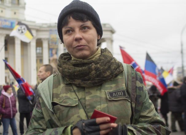 Терористка ''ДНР'' поскаржилася на ''Новоросію''