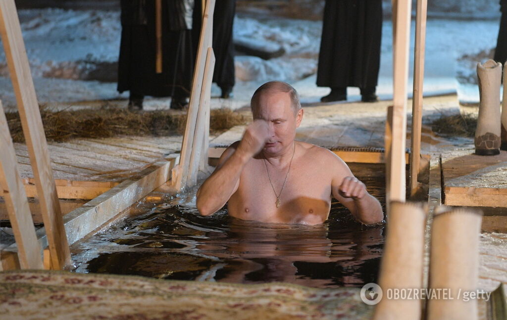 Путин после провала скрыл фото из проруби