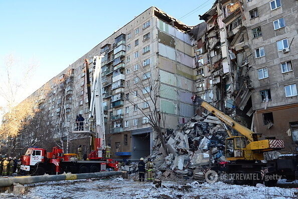 Взрыв в жилом доме Магнитогорска