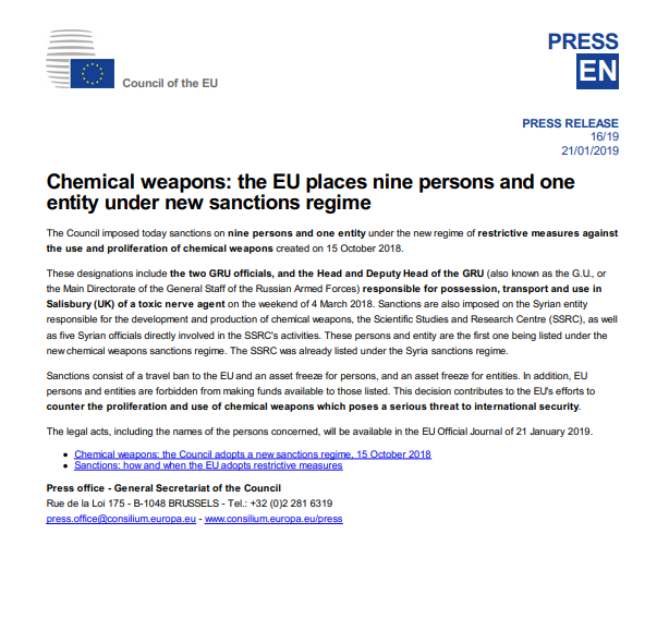 Жорсткі санкції ЄС проти Росії: хто потрапив під удар