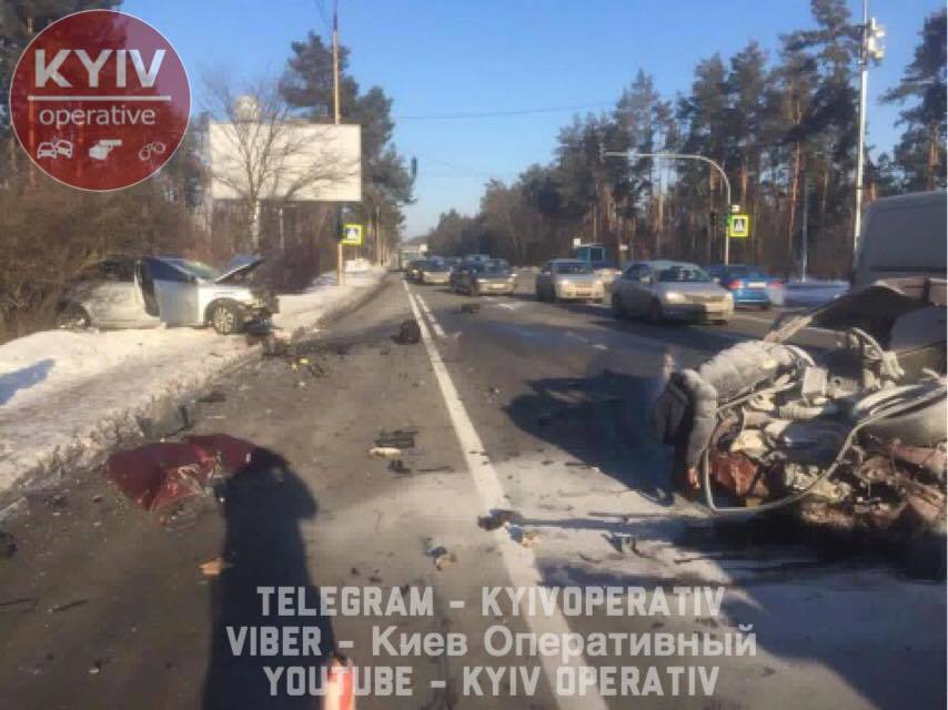 Авария на Столичном шоссе