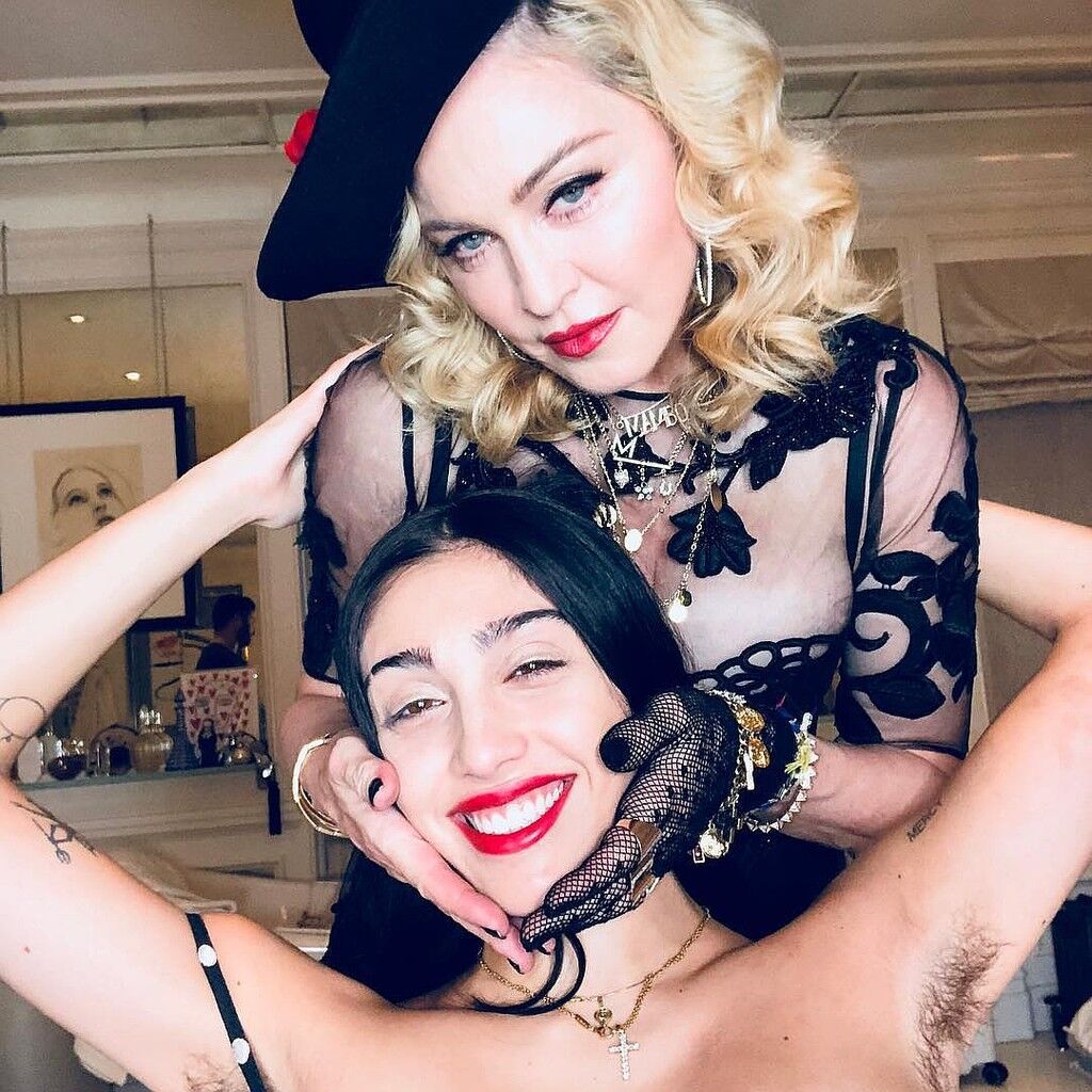 Мадонна і її дочка Лурдес