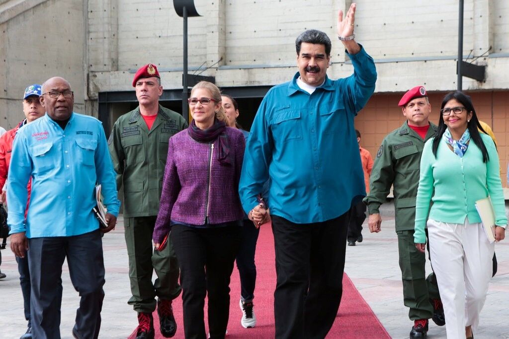 Мадуро и его жена
