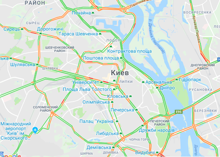 ''На дорогах транспортний колапс'': Київ і область звільнилися від заторів