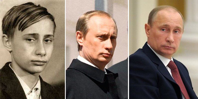 Путин в молодости