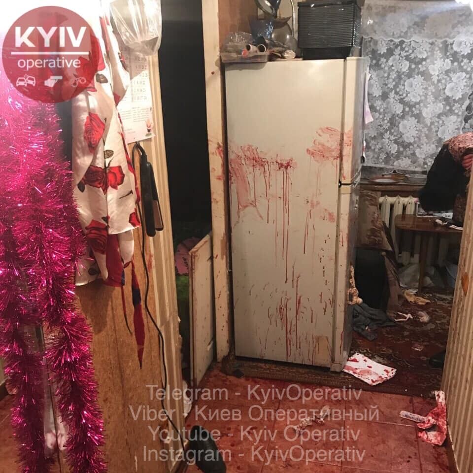 В Киеве неадекват устроил кровавую расправу