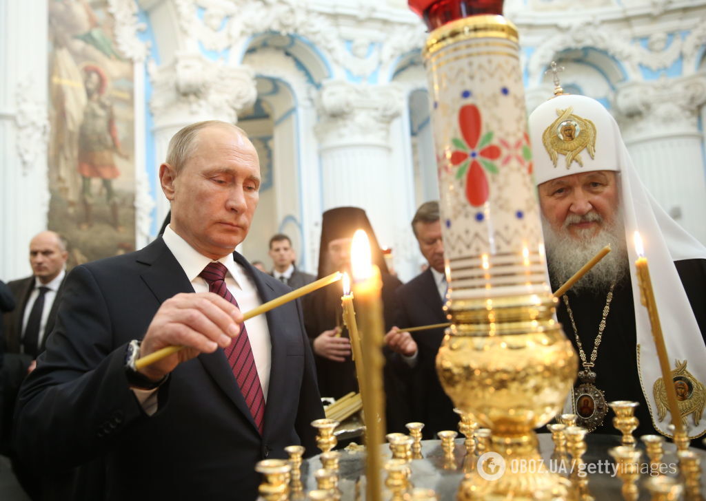 Володимир Путін і Патріарх Кирил