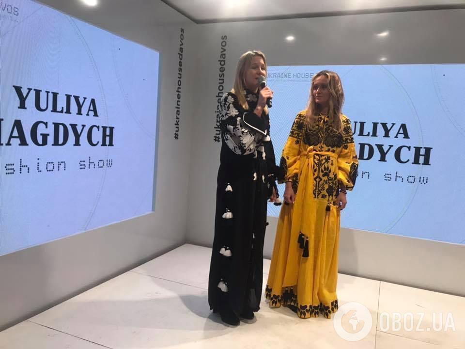 Модный показ в Давосе: украинский дизайнер одела мировых лидеров в вышиванки