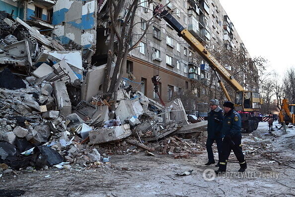 Взрыв в Магнитогорске