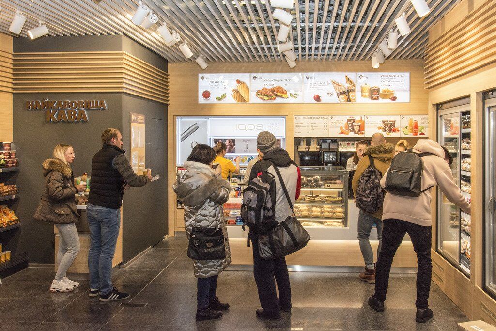 В аэропорту "Борисполь" открылось новое WOG CAFE