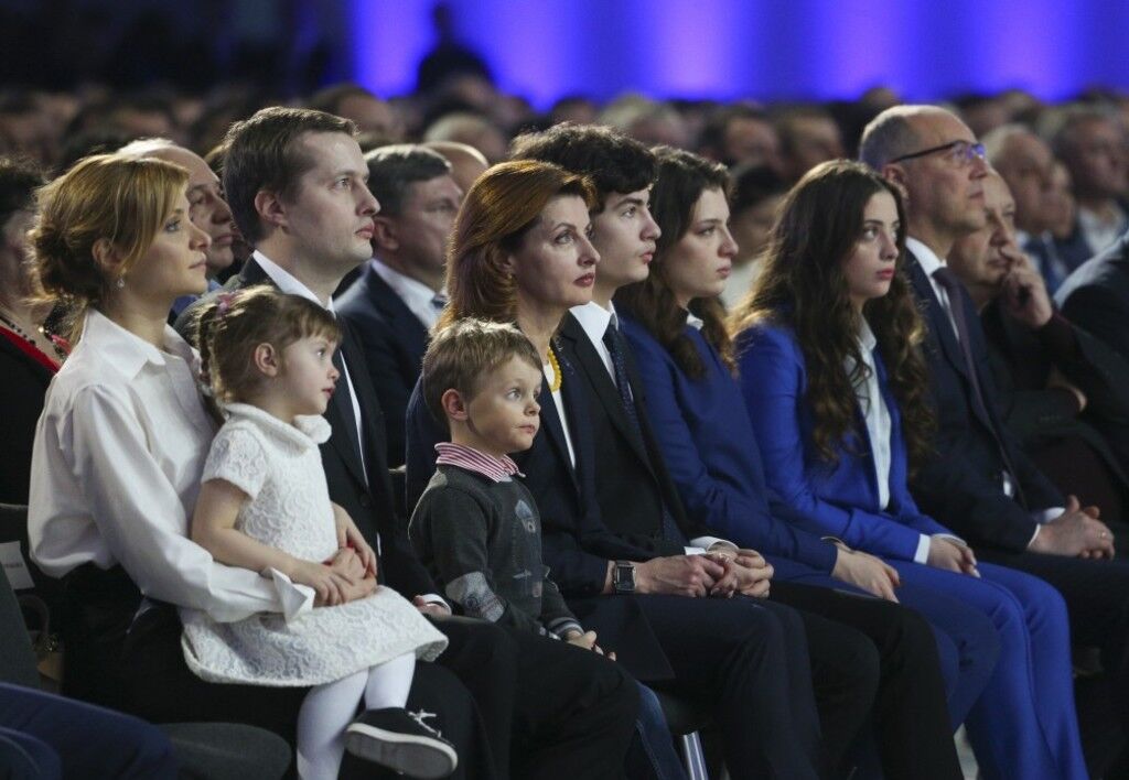 Петро Порошенко і його сім'я
