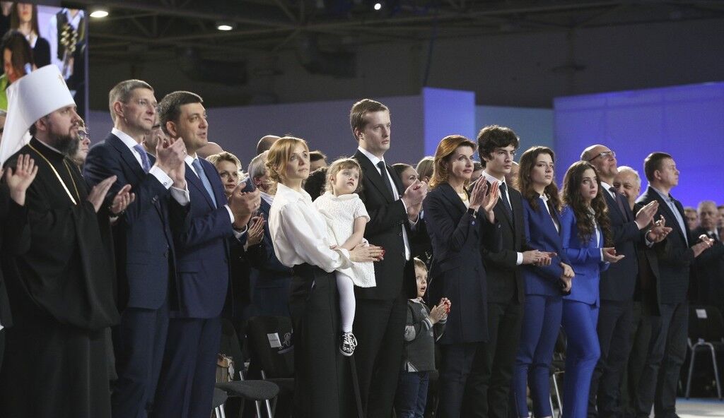 Петро Порошенко і його сім'я