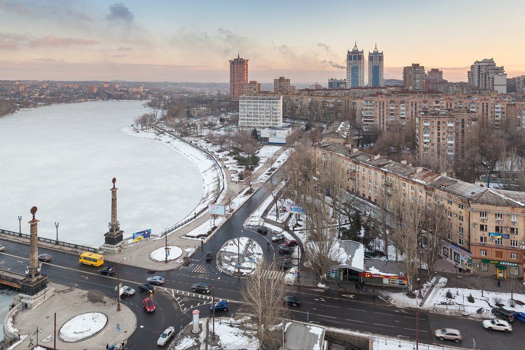 Донецк зимой Донецк зимой
