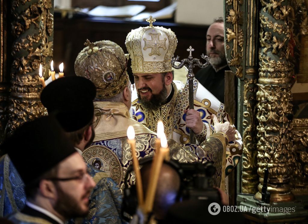 Церемонія вручення Томосу про автокефалію Православній церкві України в Стамбулі