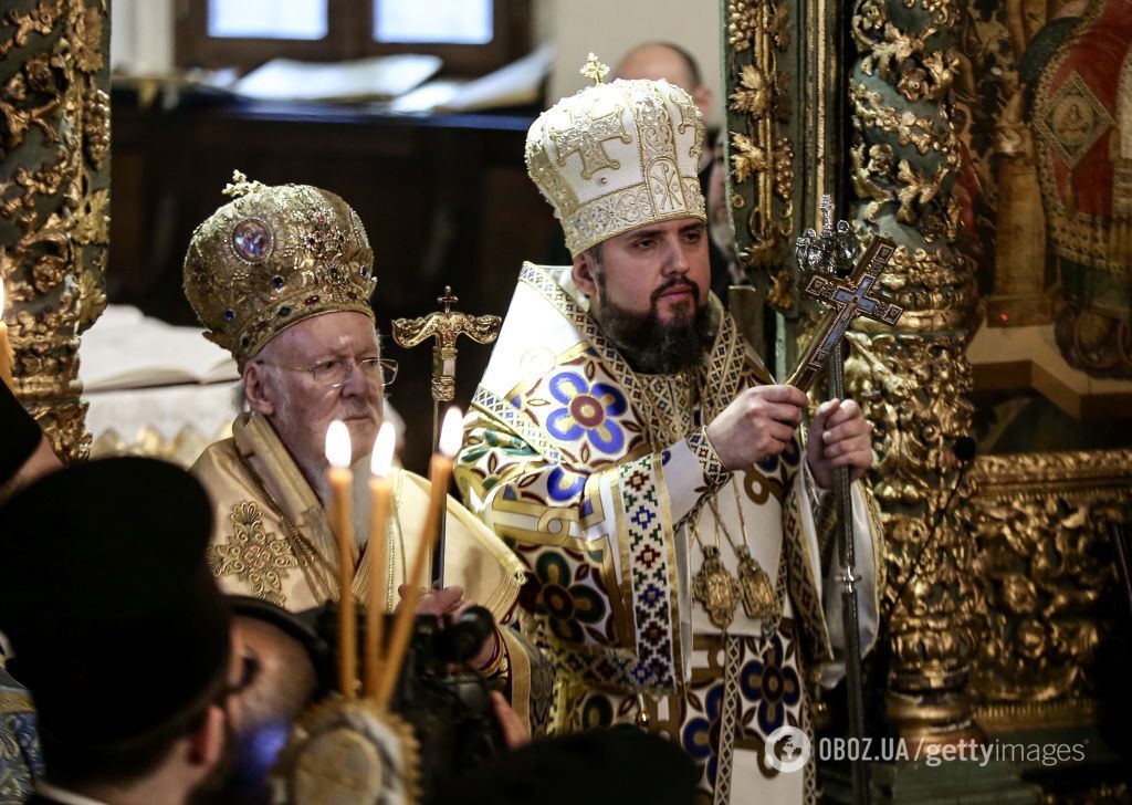 Церемонія вручення Томосу про автокефалію Православної церкви України в Стамбулі