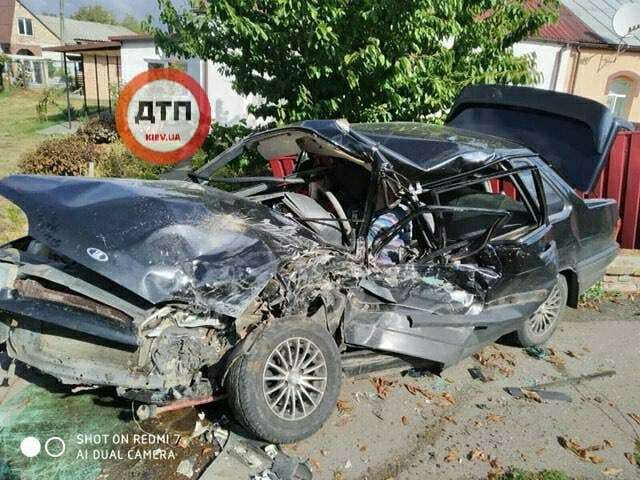 Во вторник, 1 октября, в городе Яготин Киевской области произошло дорожно-транспортное происшествие