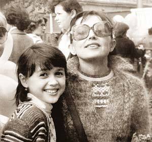 Анастасия Заворотнюк с мамой