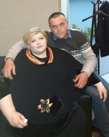 Наталья Руденко до похудения