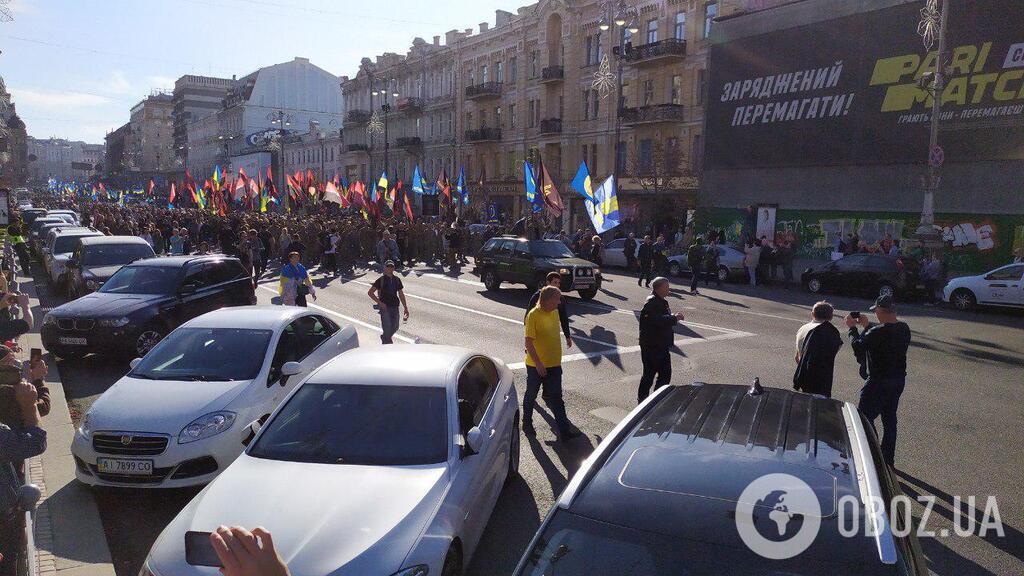 З'явилися ексклюзивні фото та відео з Маршу захисників в Києві