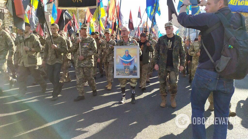 З'явилися ексклюзивні фото та відео з Маршу захисників в Києві