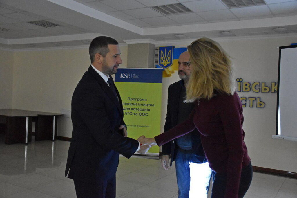 На Николаевщине стартовала бесплатная учебная Программа по предпринимательству для ветеранов АТО и ООС
