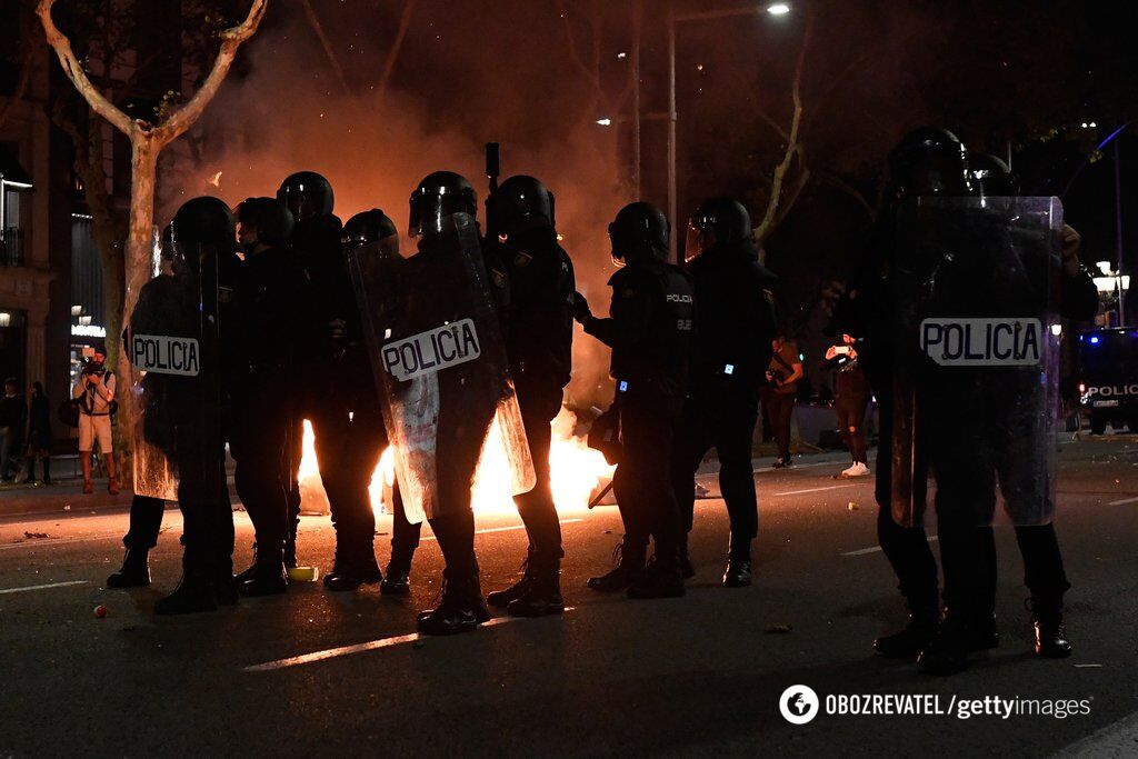 Протести у Барселоні