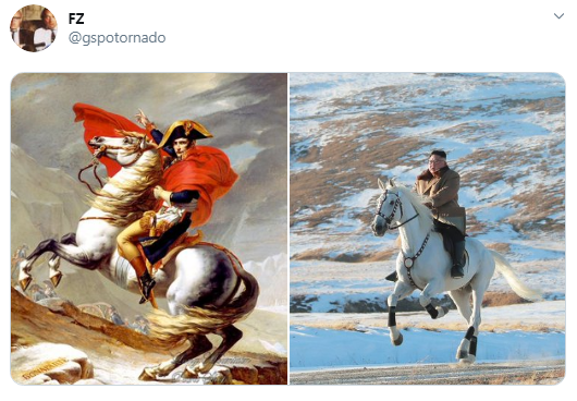 "Путин сделал бы это голым": Ким Чен Ын на коне стал героем мемов