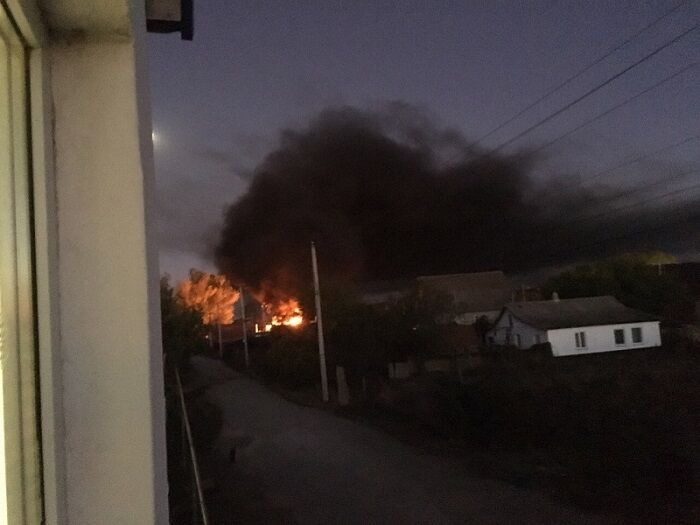 У Криму вибухнула вантажівка з боєприпасами