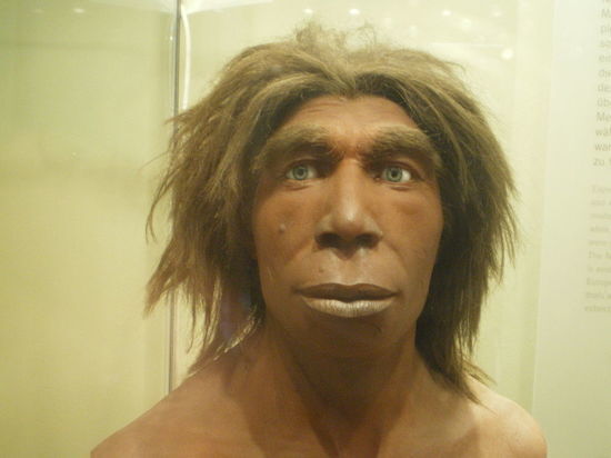 Модель неандертальця