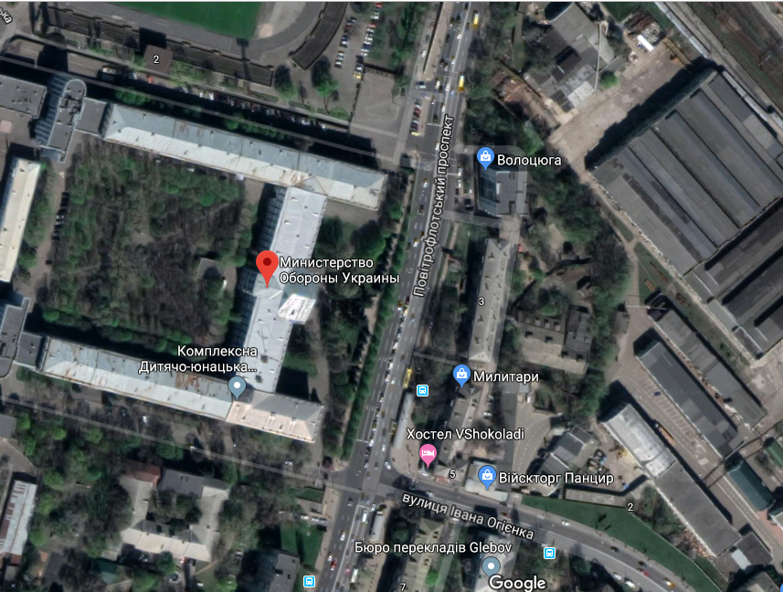 Полковника сбила машина недалеко от Министерства обороны на Воздухофлотском проспекте в Киеве