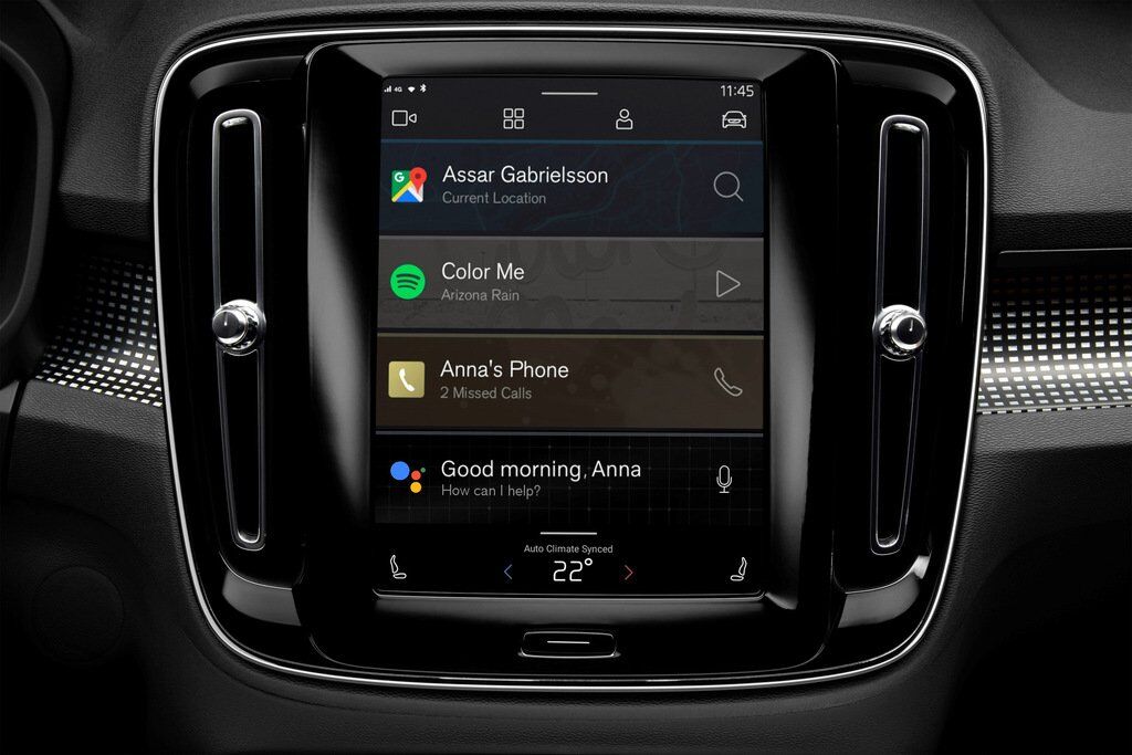 Працює на Android: Volvo показала свій перший електромобіль