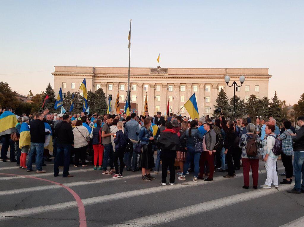 Протести в Херсоні