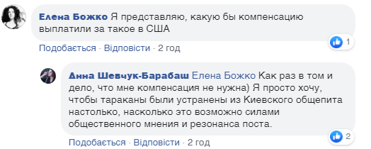 Какао з тарганами: популярна піцерія Києва потрапила в гучний скандал. Фотофакт