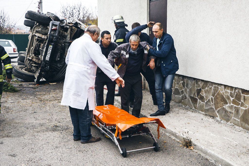 Під Києвом в селі Віта-Поштова у понеділок, 21 жовтня, трапилася ДТП з потерпілим